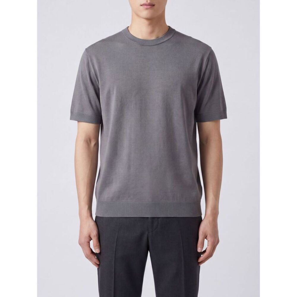 Herno Crew-Neck Short-Sleeved T-Shirt In Cotton
